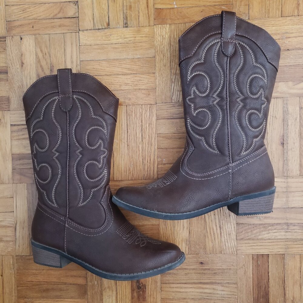 Kid's Size 3 Cat & Jack Cowboy Boots